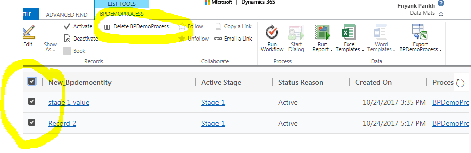 After Advance Find 1